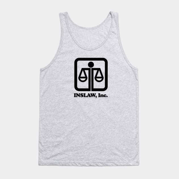 INSLAW, Inc. Tank Top by MindsparkCreative